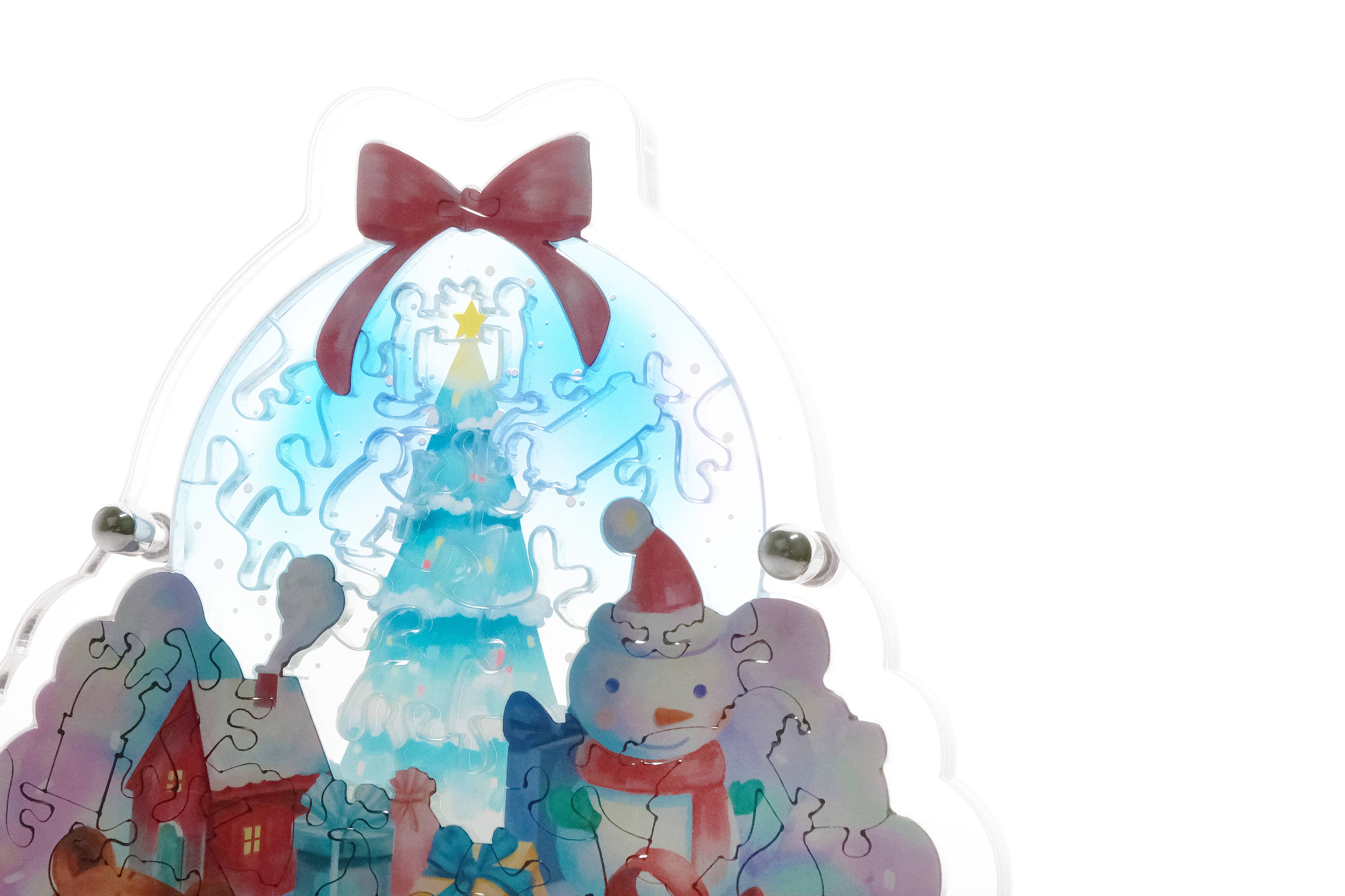 Snow globe display stand