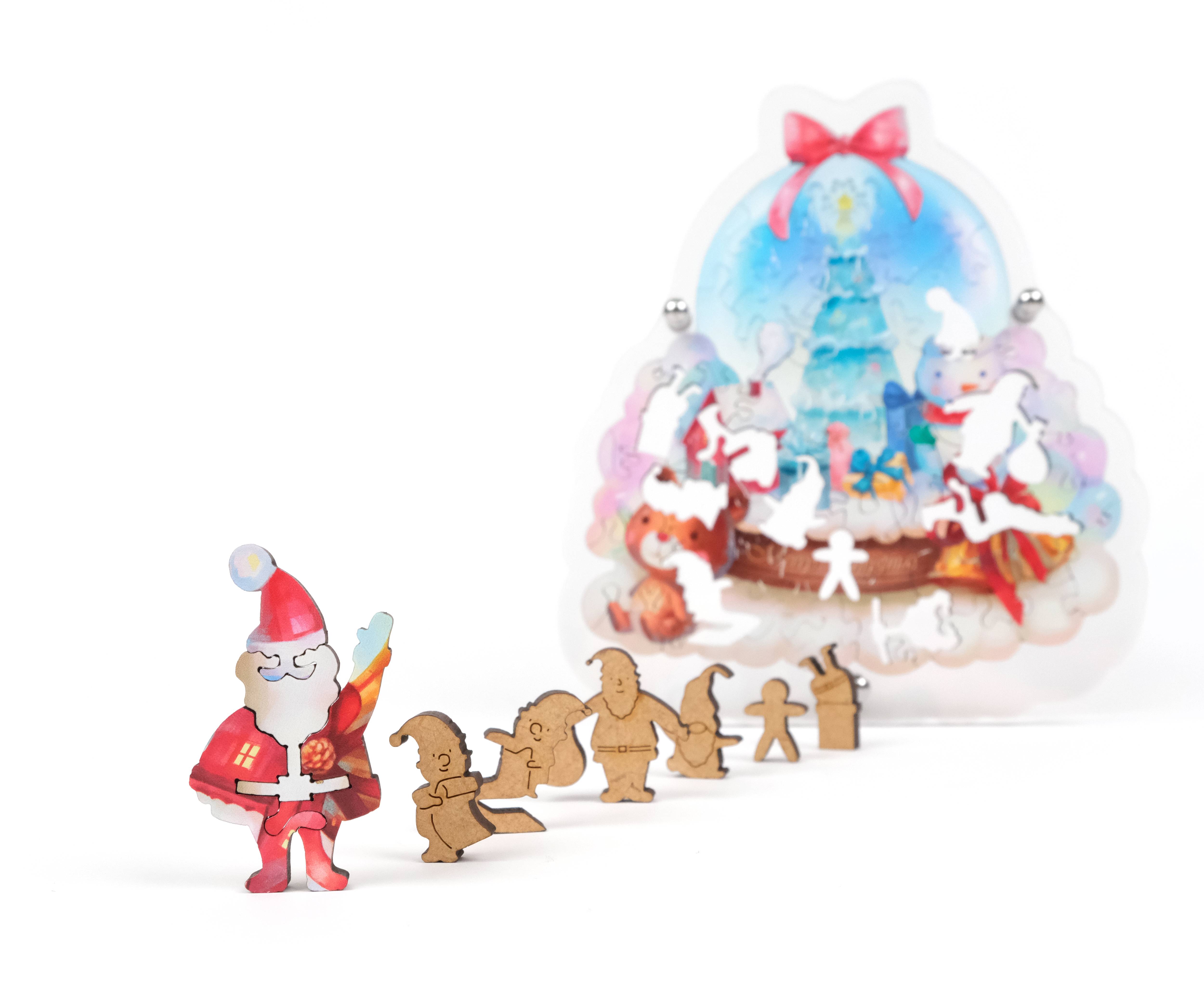 Snow globe display stand